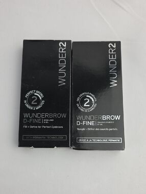 Wunderbrow D-Fine Brow Liner & Gel Black